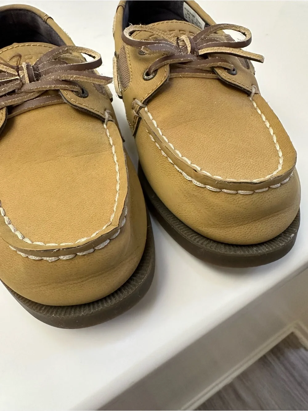 Sperry Brown/Tan Leather Boat Shoes